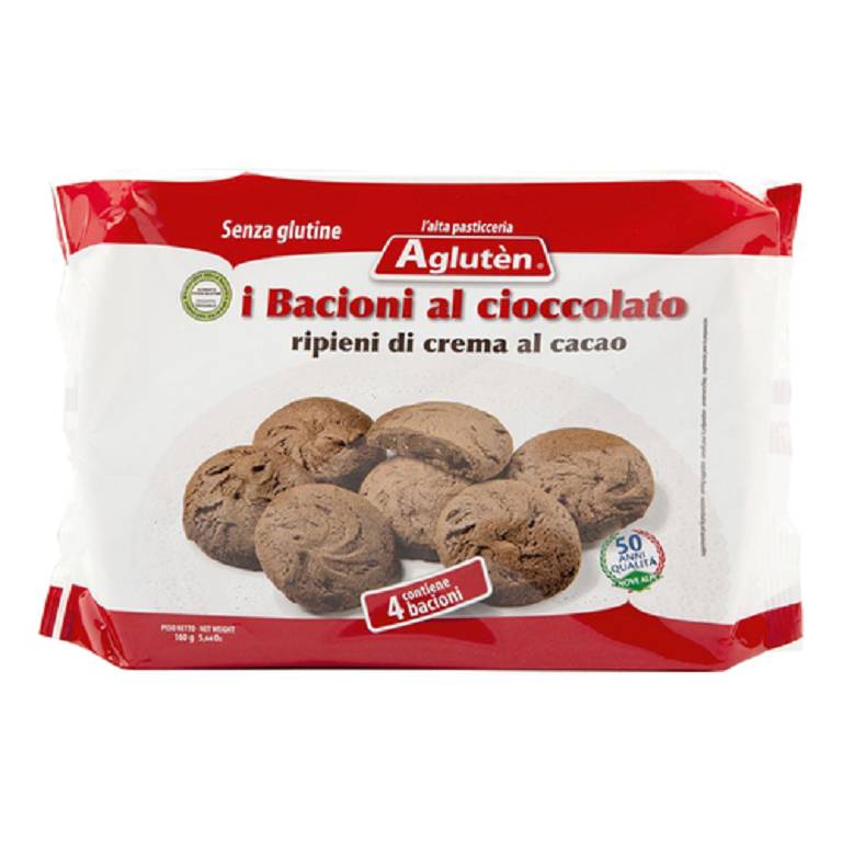 AGLUTEN BACIONI CIOCCOLATO160G