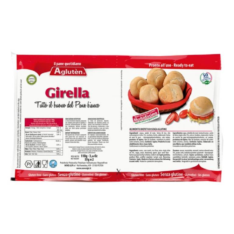 AGLUTEN PANE QUOT GIRELLA 110G