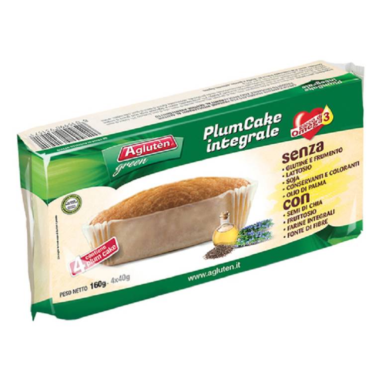 AGLUTEN PLUM CAKE INTEGRALE