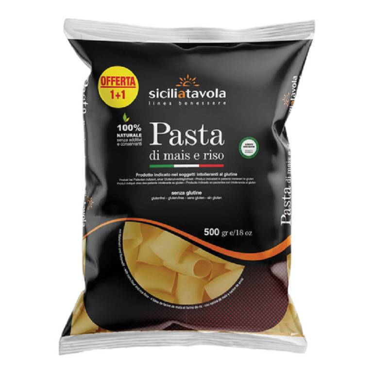 PASTA MAIS/RISO PACCHERI 400G
